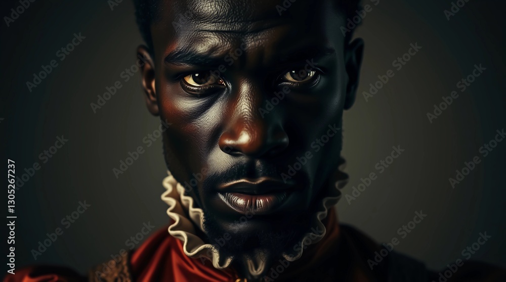 Elegant Rococo and Renaissance Photoshoot Featuring an African Man in Detailed Costume** 16:9 ar Time Warp digital art
Elegant Rococo and Renaissance Photoshoot Featuring an African Man in Detailed Costume** 16:9 ar Time Warp digital art