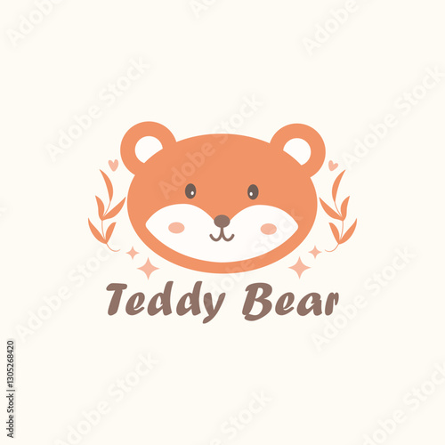 Cute teddy bear. vector design for kids bedding, fabric, wallpaper, wrapping paper, textile, t-shirt print