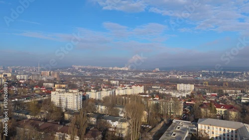 Wallpaper Mural Aerial Drone View of Urban Landscape Torontodigital.ca