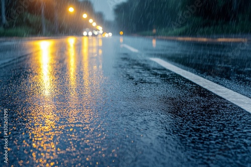 black asphalt road and white dividing lines