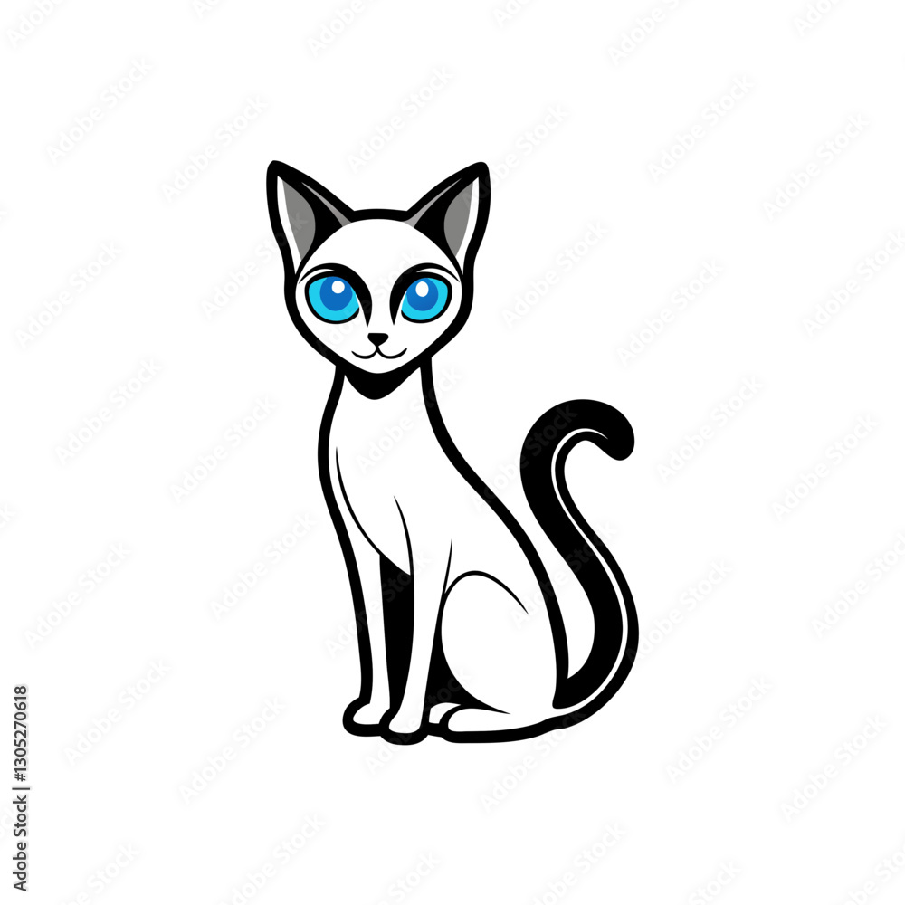 vector illustration of a cat vector illustration of a cat