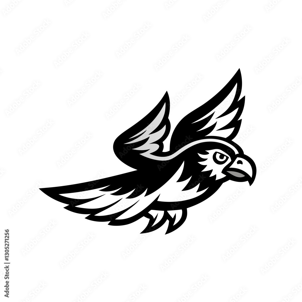 Obraz premium eagle tattoo vector