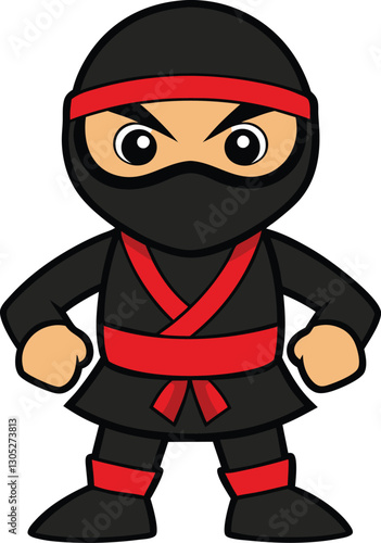 cartoon ninja warrior