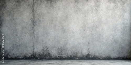 Weathered grey concrete wall texture, urban grunge backdrop, industrial, urban