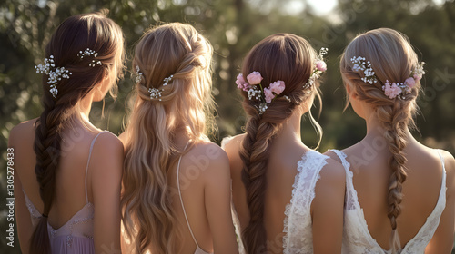 Bridal Hair Accessories: Pearl, Crystal, Floral, Wedding, Elegant, Decorative, Feminine, Ornament