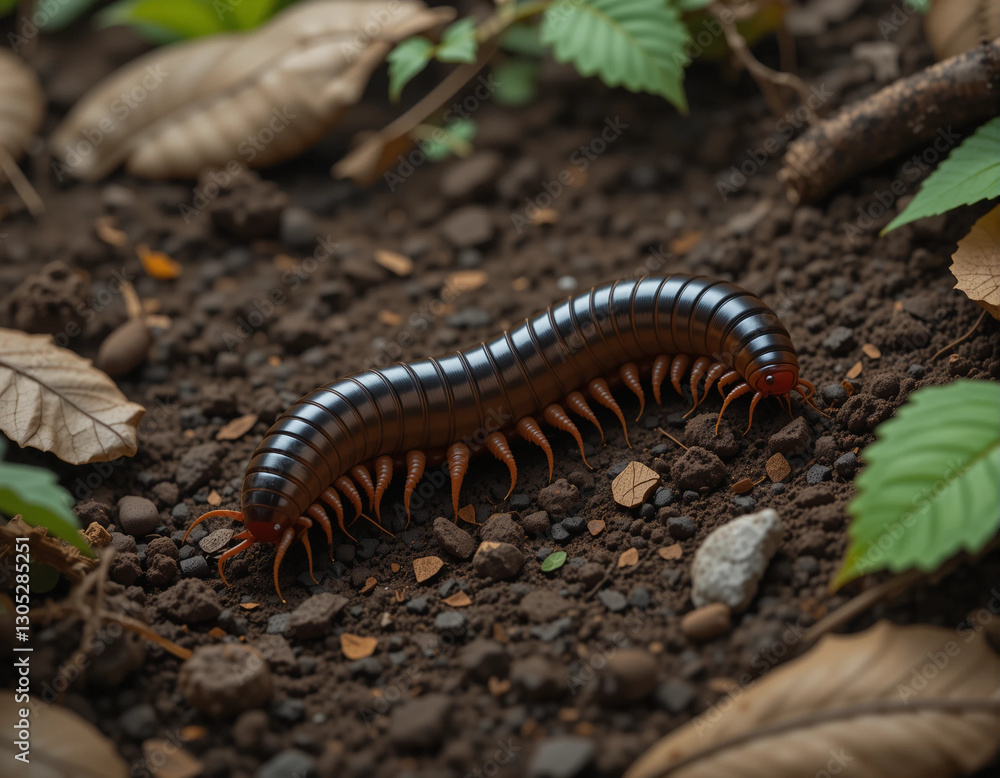 Nature’s Architect: The Elegant Movement of Millipedes Nature’s Architect: The Elegant Movement of Millipedes