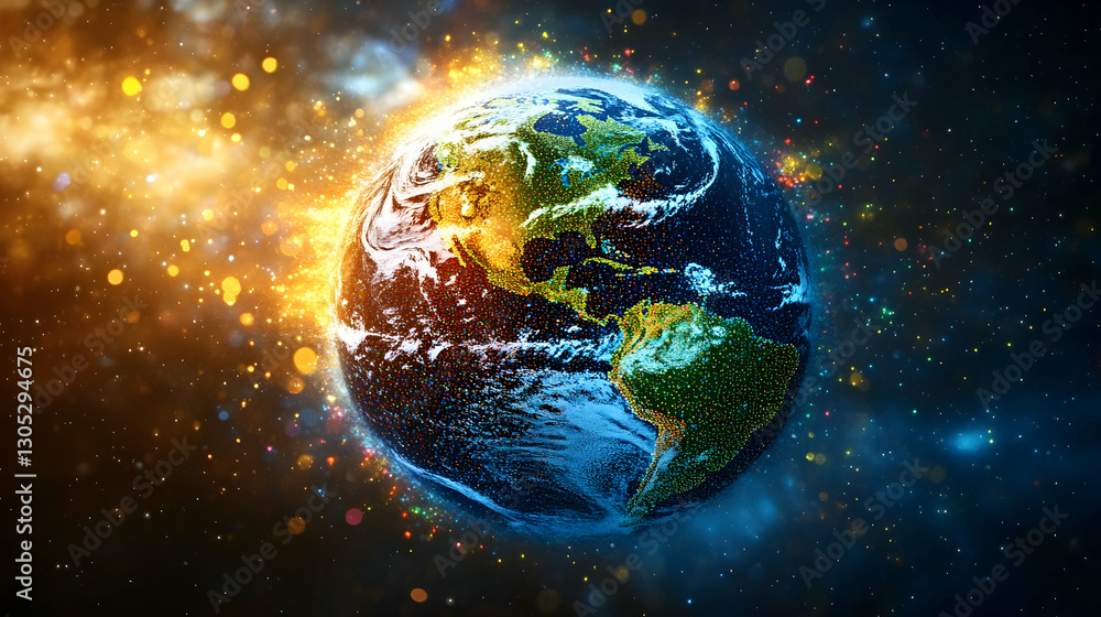 Earth in Cosmic Fire Earth in Cosmic Fire