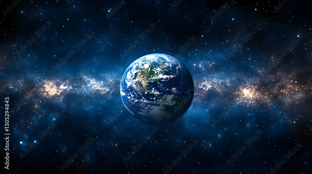 Earth in Cosmic Nebula (5) Earth in Cosmic Nebula (5)