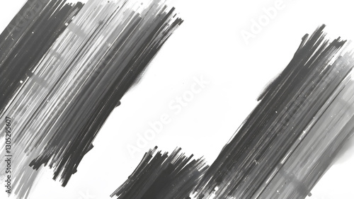 Wallpaper Mural Abstract hand painted textured brush strokes. AI generated image, ai. Torontodigital.ca