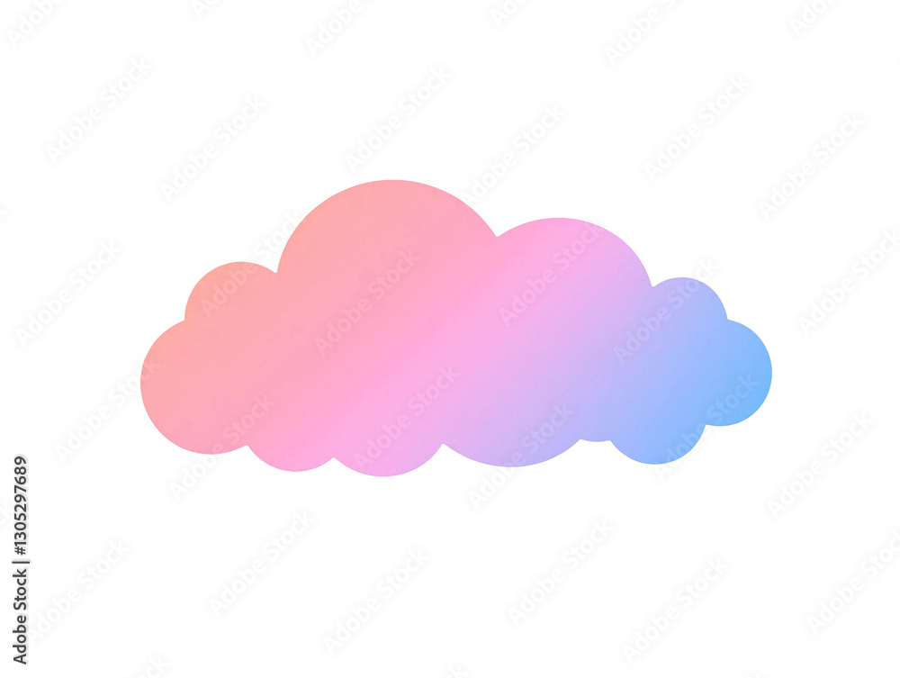 isolated, gradient cloud shaped, transparent background isolated, gradient cloud shaped, transparent background