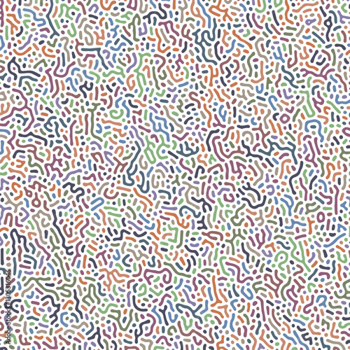 ABSTRACT PASTEL COLORFUL LINES TURING PATTERN ROUGH DESIGN REACTION DIFFUSION BACKGROUND VECTOR GOOD FOR WALLPAPER, COVER,POSTER 