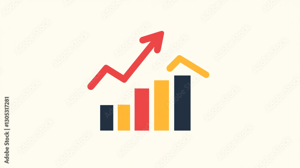 An abstract design illustrating growth and progress with upward trending graphs and bars. Perfect for business reports, presentations, and financial graphics. An abstract design illustrating growth and progress with upward trending graphs and bars. Perfect for business reports, presentations, and financial graphics.