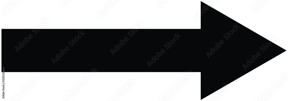 Long arrow icon. Flat style arrow sign symbol. vector illustration. EPS 10 Long arrow icon. Flat style arrow sign symbol. vector illustration. EPS 10