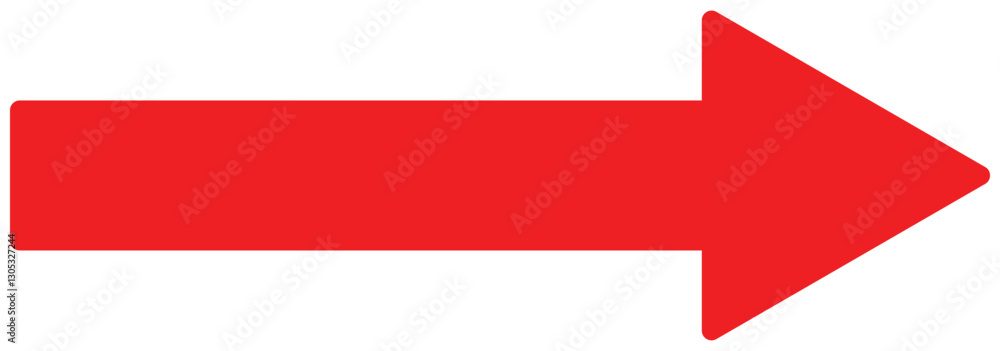 Long arrow. Red large forward or right pointing solid long arrow icon. Red long arrow vector. Long straight arrow sign. Long arrow. Red large forward or right pointing solid long arrow icon. Red long arrow vector. Long straight arrow sign.
