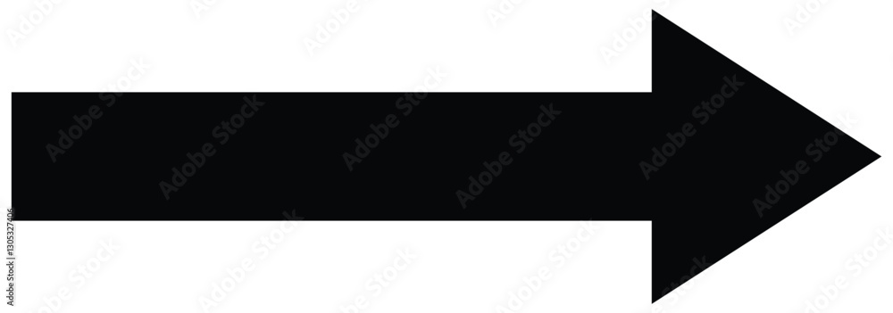 Long arrow icon. Flat style arrow sign symbol. vector illustration. EPS 10 Long arrow icon. Flat style arrow sign symbol. vector illustration. EPS 10