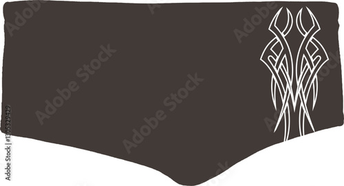 Tribal Warrior Swim Briefs – Bold & Mysterious