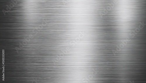 brushed silver aluminum metal background
