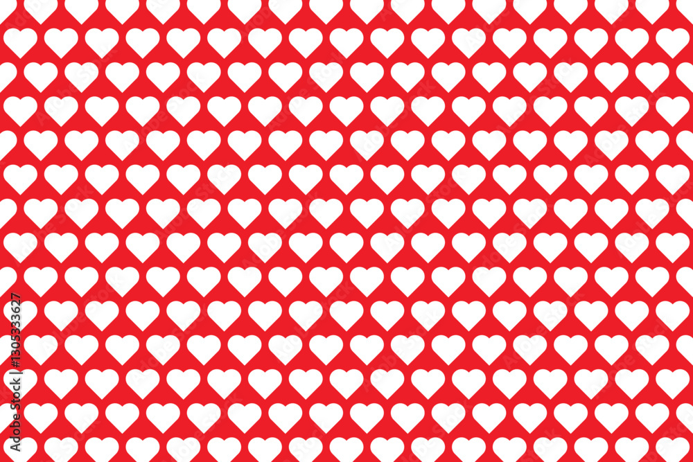 Heart seamless pattern, endless texture. Heart frame background. Vector flat valentine's day pattern. Heart seamless pattern, endless texture. Heart frame background. Vector flat valentine's day pattern.