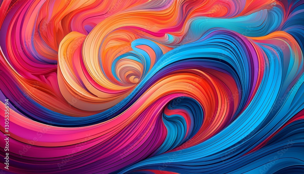 a vibrant swirl design featuring dynamic waves in bold shades of magenta cyan and orange a vibrant swirl design featuring dynamic waves in bold shades of magenta cyan and orange