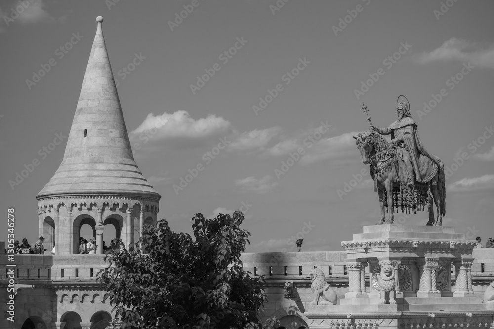 Obraz premium Budapest in Ungarn