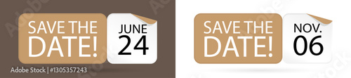 Save the date / Date to personalize