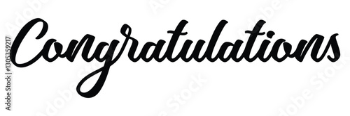Congratulations Text Style