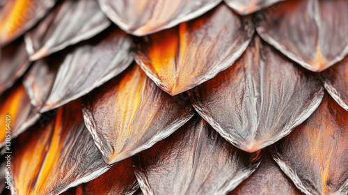 Seamless texture of razor-sharp chitin resembling deadly insect exoskeleton