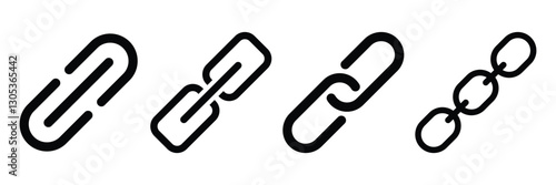 Link icon vector illustration