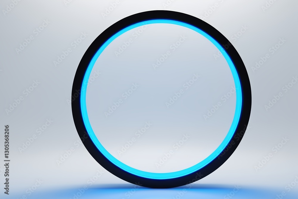 a close up of a circular object with a blue light in the middle a close up of a circular object with a blue light in the middle
