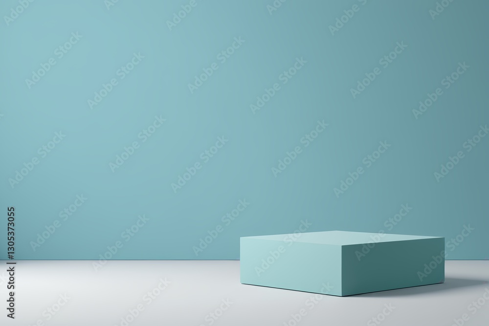 a close up of a blue box on a white surface a close up of a blue box on a white surface