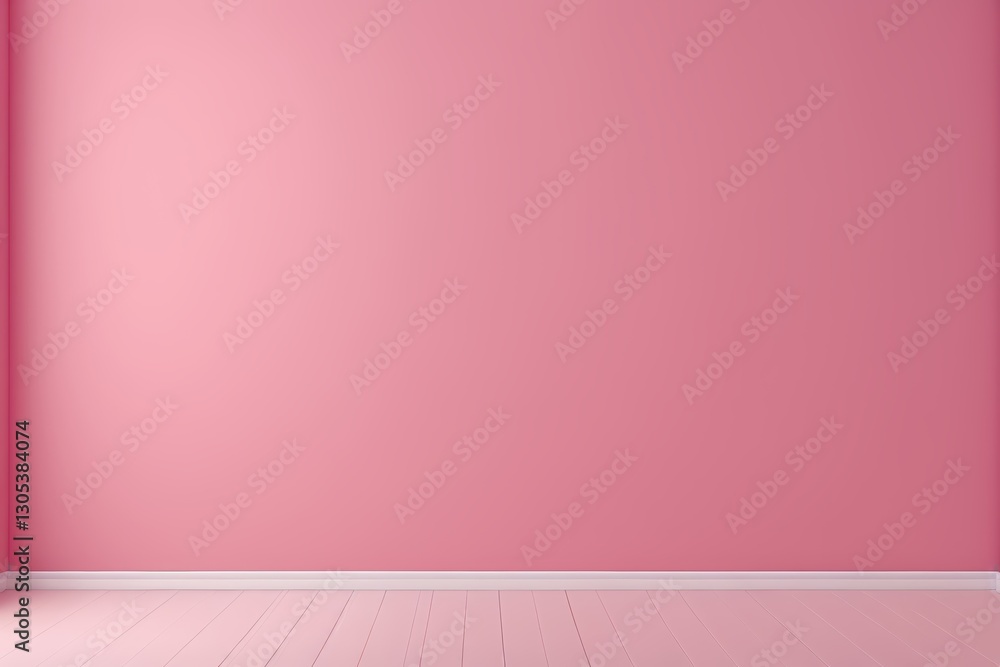 a close up of a pink room with a white floor and a pink wall a close up of a pink room with a white floor and a pink wall