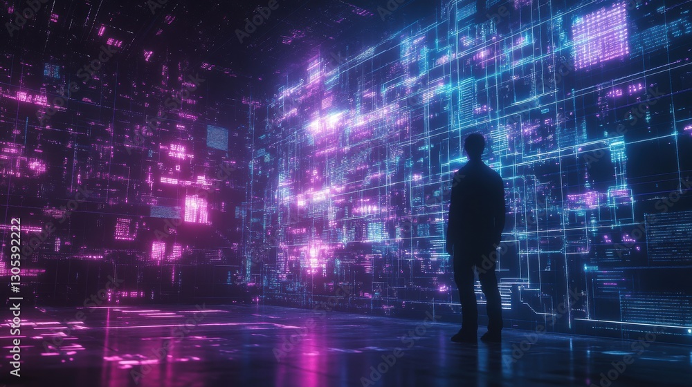 Human and AI Interaction Through Glowing Data Matrix Human and AI Interaction Through Glowing Data Matrix