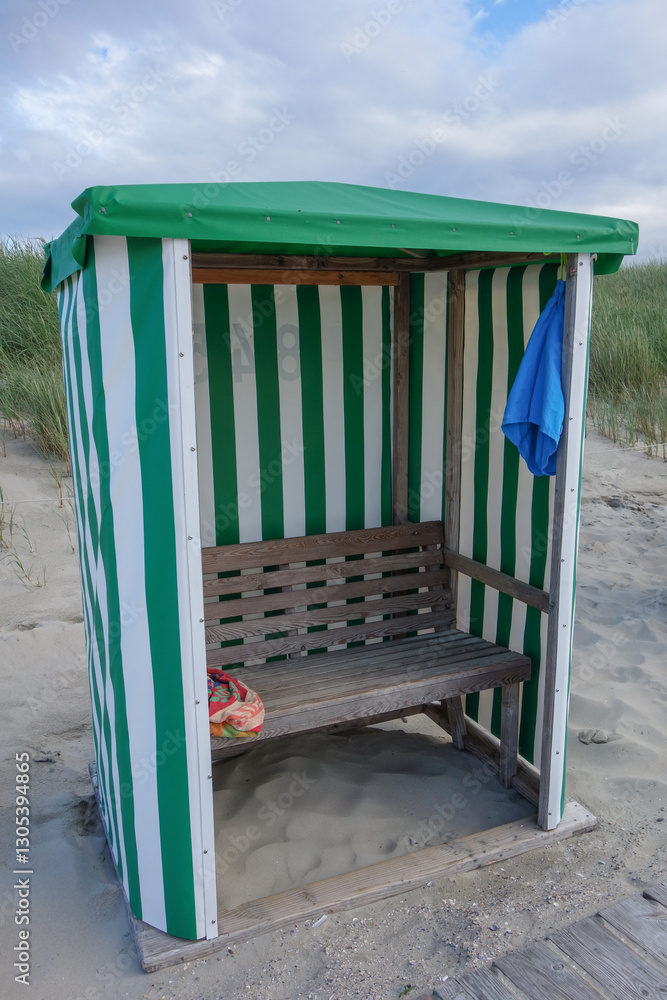 Die insel Baltrum in der Nordsee Die insel Baltrum in der Nordsee