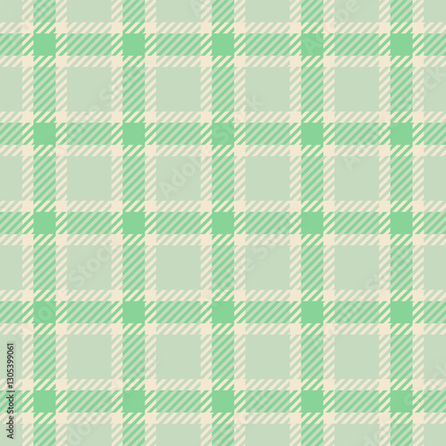 Frame check vector tartan, 2024 textile plaid fabric. Hat seamless background texture pattern in light and green colors.