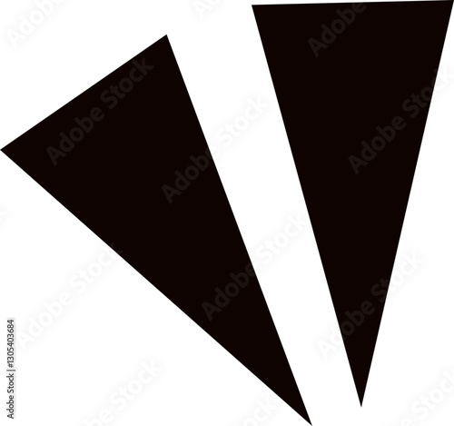 気付き　黒　単体　あしらい　シンプル