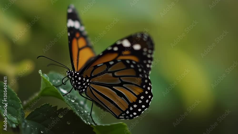 Butterfly Awakening in Nature's Beauty Butterfly Awakening in Nature's Beauty