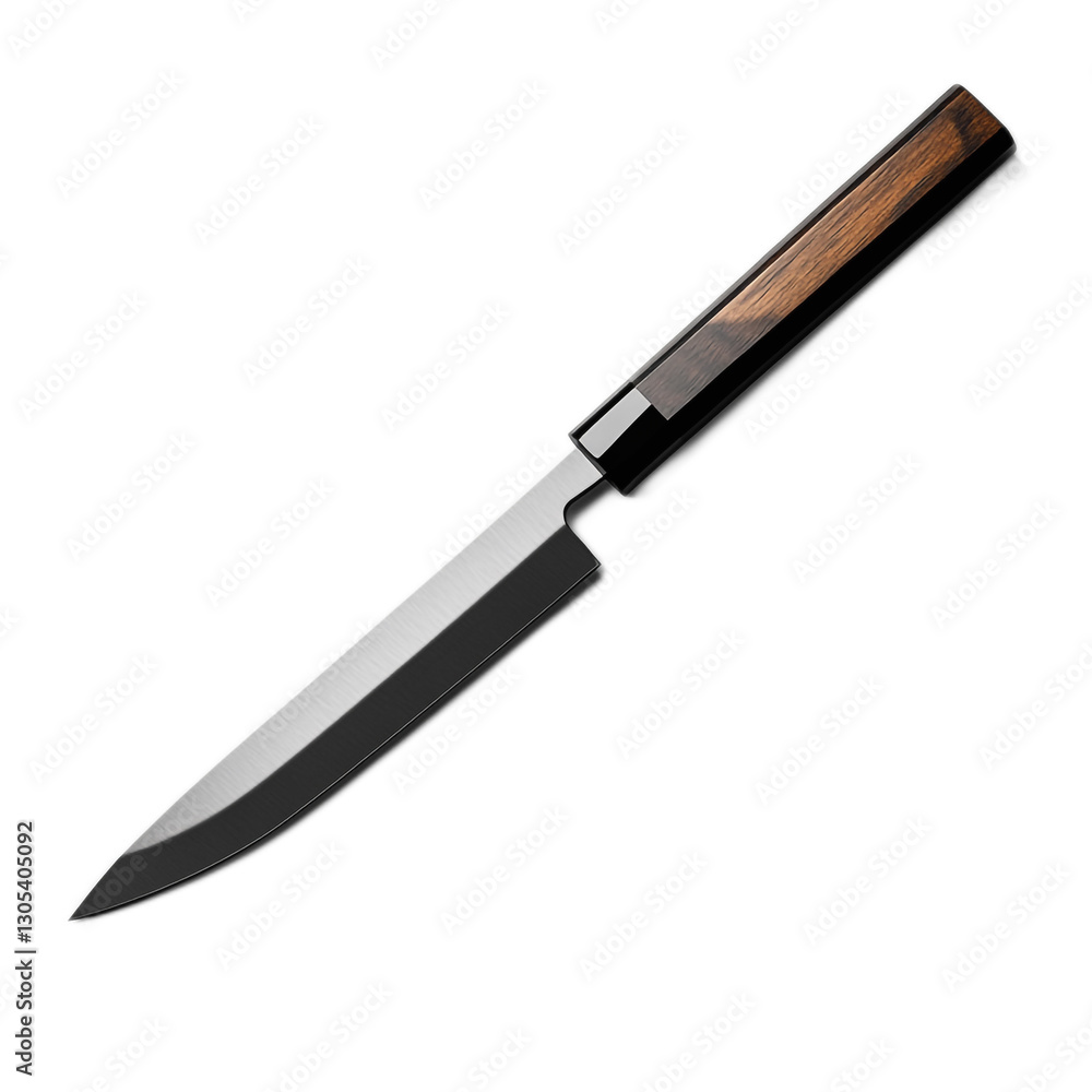 Professional chef knife with a sleek design and a sturdy wooden handle for optimal cutting performance in culinary tasks and food preparation Professional chef knife with a sleek design and a sturdy wooden handle for optimal cutting performance in culinary tasks and food preparation