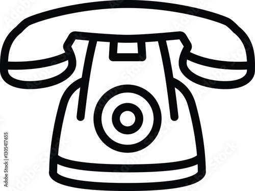  A relic of bygone eras, where conversations felt more personal, tied to the elegance of the past.