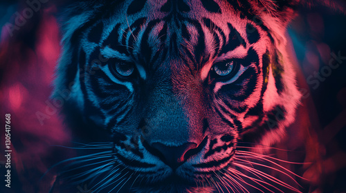 Wallpaper Mural tiger, cat, animal, wildlife, wild, feline, nature, mammal, predator, zoo, stripes, big, carnivore, fur, head, siberian, striped, dangerous, bengal, wildcat, danger, face, black, safari, hunter Torontodigital.ca