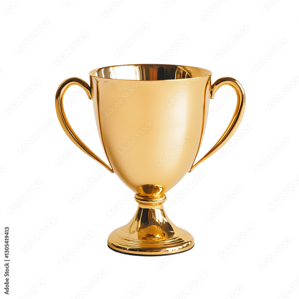Winner golden trophy cup cut out, kept on white or transparent background Winner golden trophy cup cut out, kept on white or transparent background