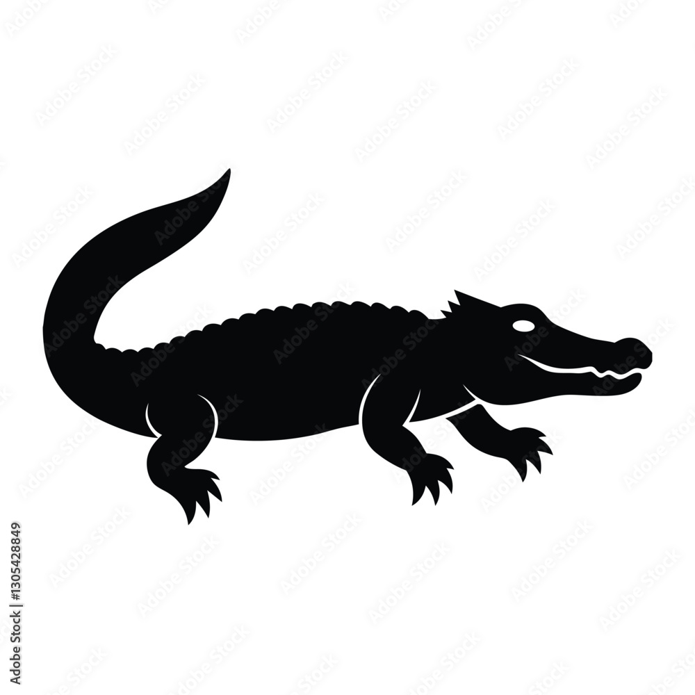 Alligator Silhouette Icon Vector (11).eps Alligator Silhouette Icon Vector (11).eps