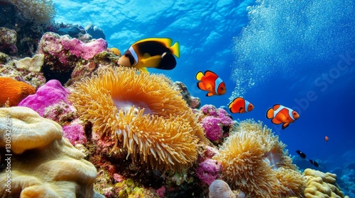 Vibrant Coral Reef Paradise