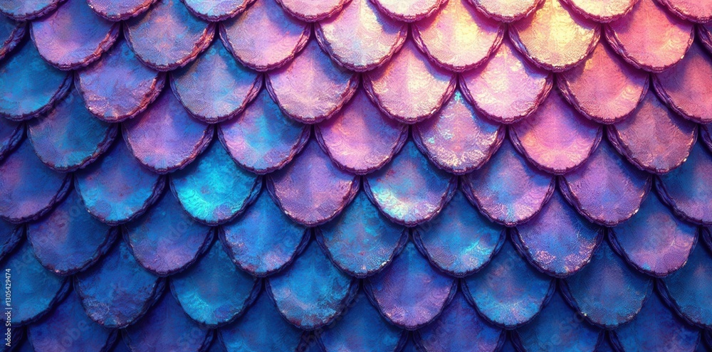 Subtle iridescent scales, seamless repeat for textile design , underwater, background Subtle iridescent scales, seamless repeat for textile design , underwater, background