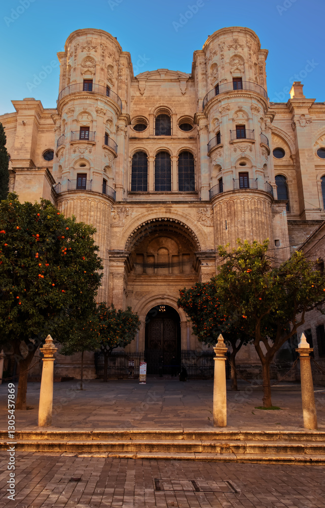 Fototapeta premium The cathedral of Malaga