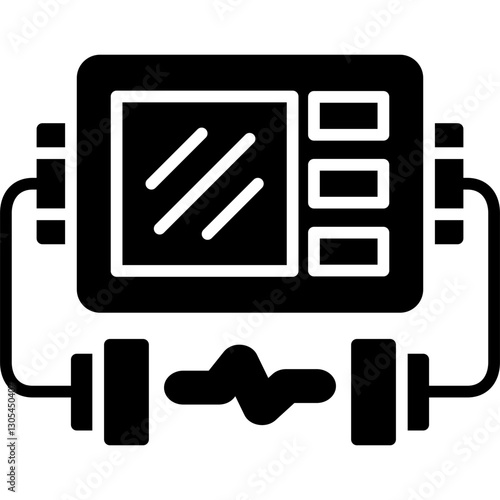 Defibrillator Icon Vector Element