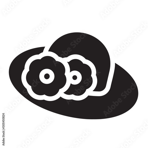 Pamela Hat  glyph icon