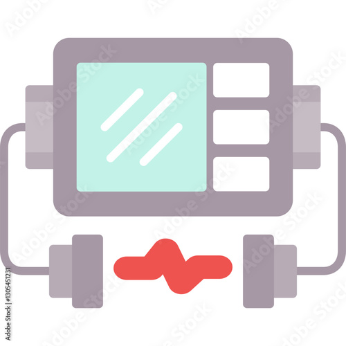 Defibrillator Icon Vector Element