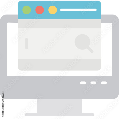 Browsing Icon Vector Element