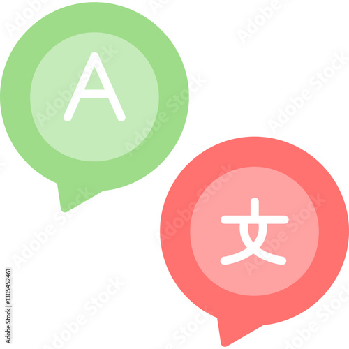 Language Icon Vector Element
