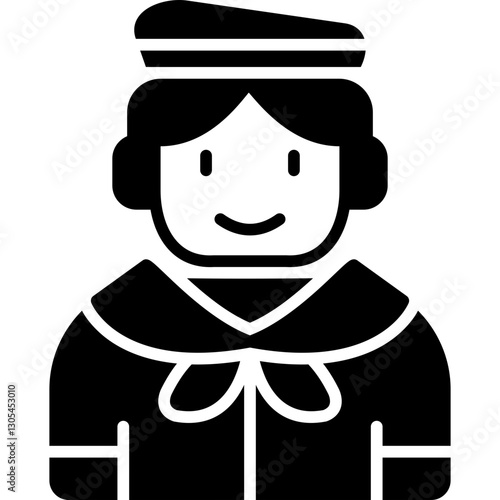 Sailor Costumes Icon Vector Element